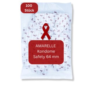 AMARELLE Kondome Safety 64mm 100er
